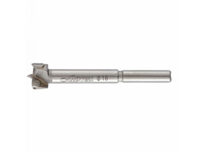 Сверло Форстнера по дереву, 16 мм., цилиндрический хвостовик СИБРТЕХ