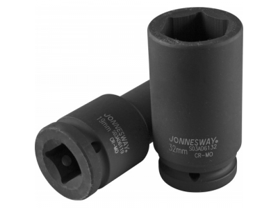 Головка торцевая ударная глубокая 3/4"DR, 46 мм, S03AD6146 JONNESWAY от JONNESWAY Головка торцевая ударная глубокая 3/4"DR, 46 мм, S03AD6146 JONNESWAY