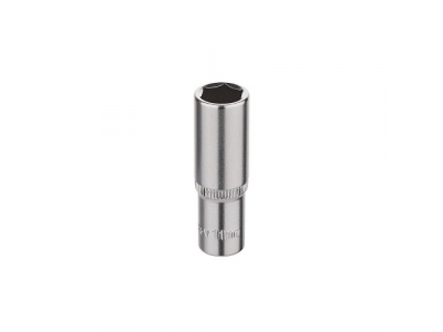 Головка торцевая 1/4"Dr глубокая 11 мм от KRAFT Головка торцевая 1/4"Dr глубокая 11 мм
