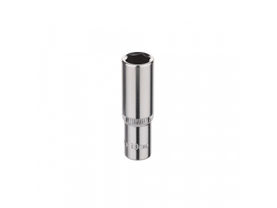 Головка торцевая 1/4"Dr глубокая 10 мм от KRAFT Головка торцевая 1/4"Dr глубокая 10 мм