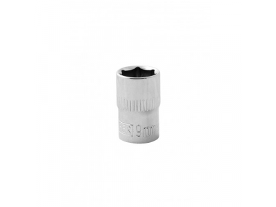 Головка торцевая 6pt 1/4"Dr 9 от HELFER Головка торцевая 6pt 1/4"Dr 9