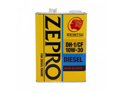 Моторное масло IDEMITSU Zepro Diesel 10W30 CF DH-1, 4л от IDEMITSU Моторное масло IDEMITSU Zepro Diesel 10W30 CF DH-1, 4л