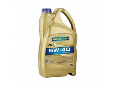 Моторное масло Ravenol VST 5W40, 4л от Ravenol Моторное масло Ravenol VST 5W40, 4л